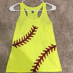 Softball Tank Top